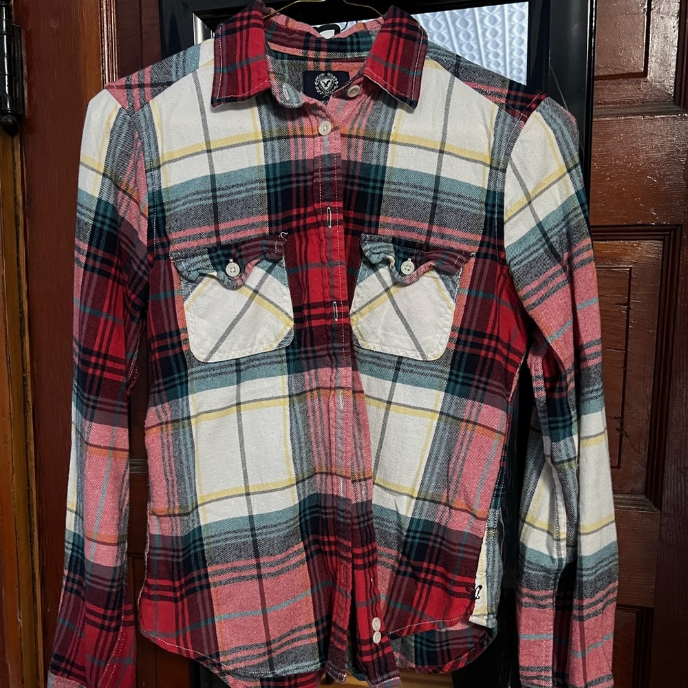 American Eagle Plaid Shirt